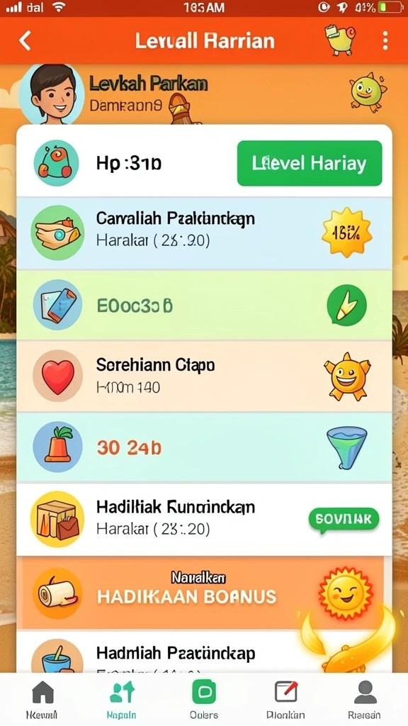 Screenshot interaksi multiplayer yang seru di 55FIVE.