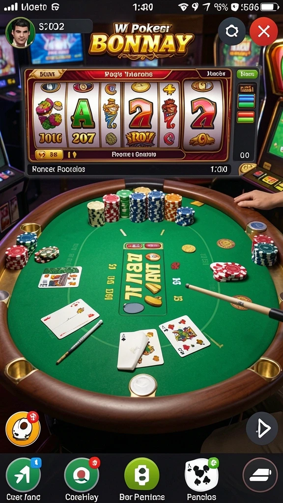 Tampilan utama aplikasi 62VIP yang menarik.