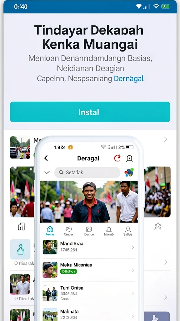 Tampilan antarmuka yang intuitif dan mudah digunakan.
