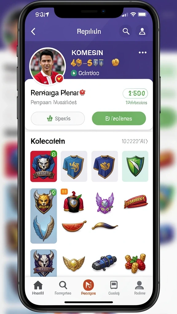 Screenshot menampilkan leaderboard dengan skor pemain.