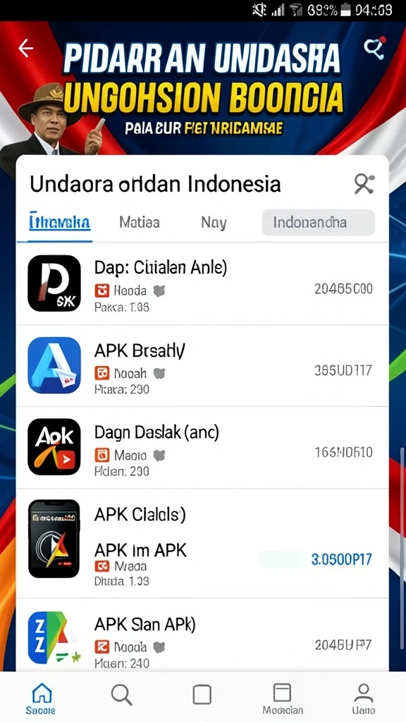 Karakter dengan desain unik dan menarik.