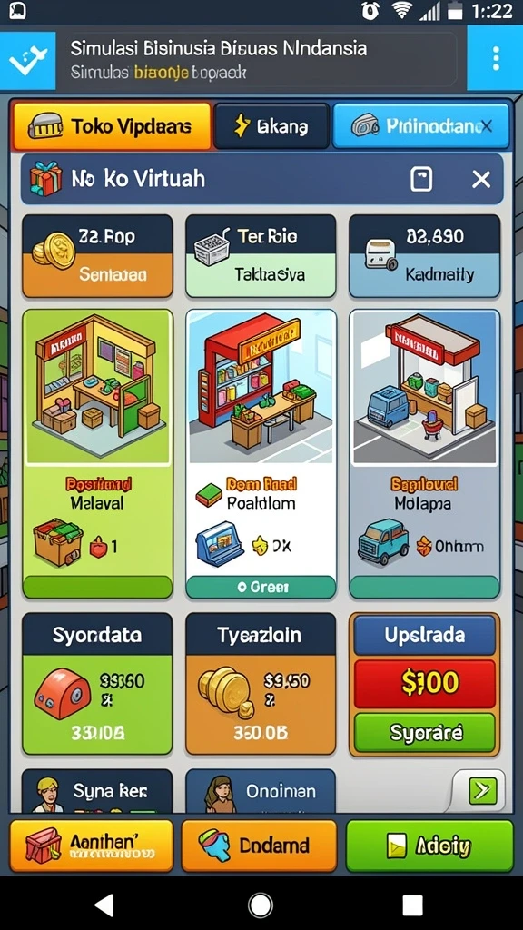Tampilan antarmuka pengguna yang modern dan intuitif.