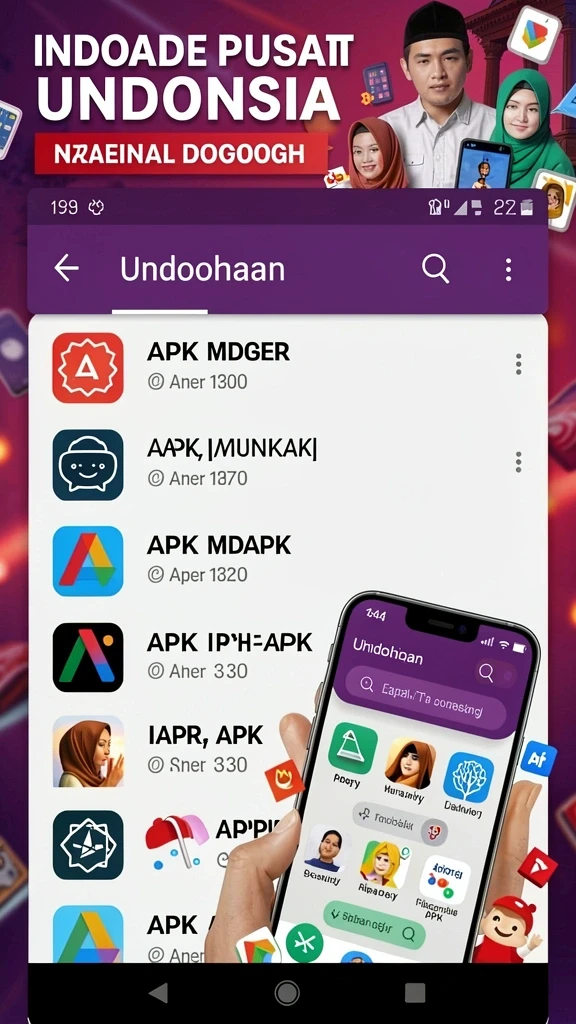 Tampilan antarmuka modern yang memikat.