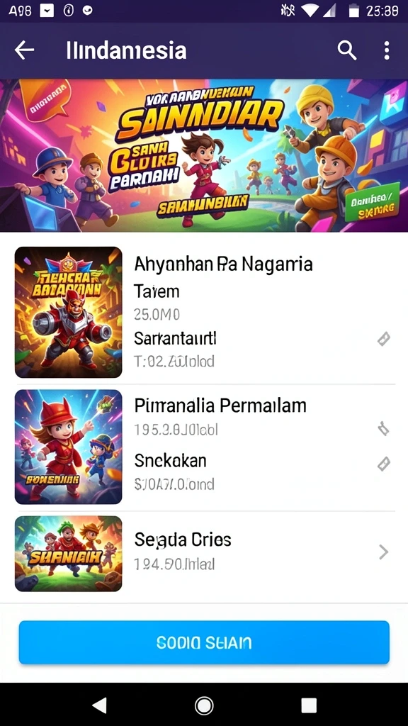 Antarmuka pengguna yang intuitif dan menarik.