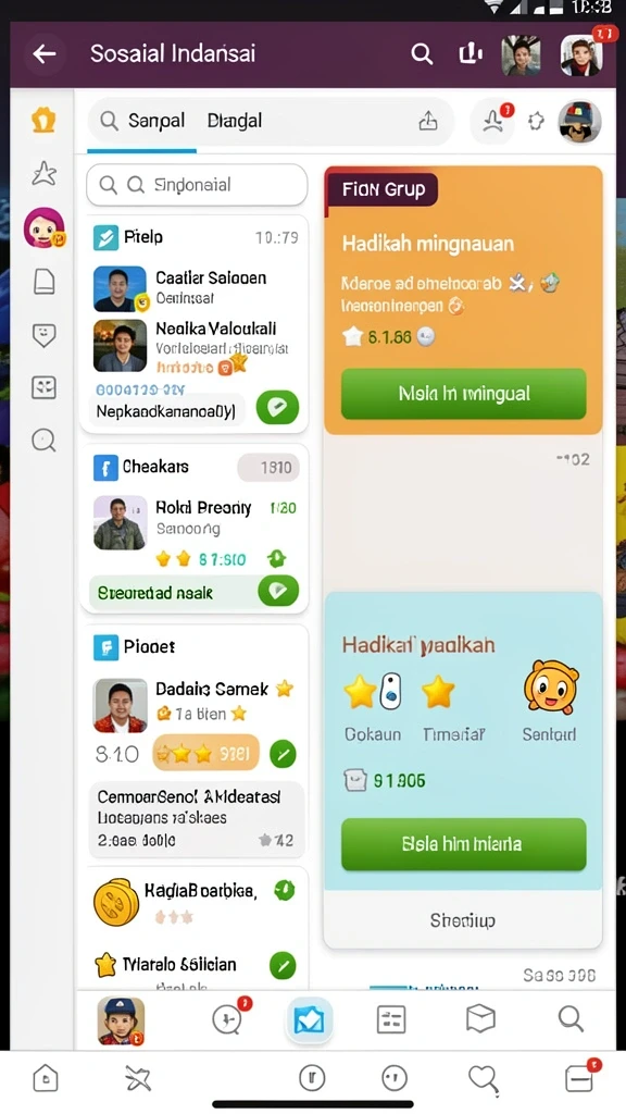 Tangkapan layar menampilkan peta baru yang menantang.