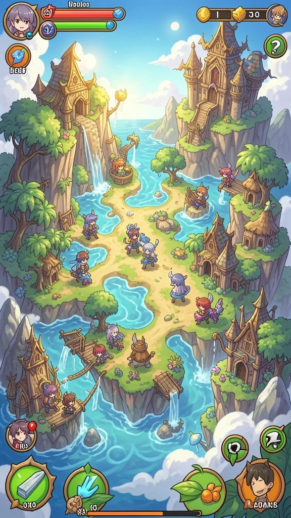 Bersaing dalam turnamen seru setiap hari.