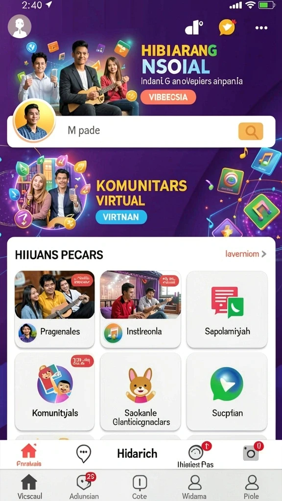 Menampilkan grafis karakter yang mendetail.