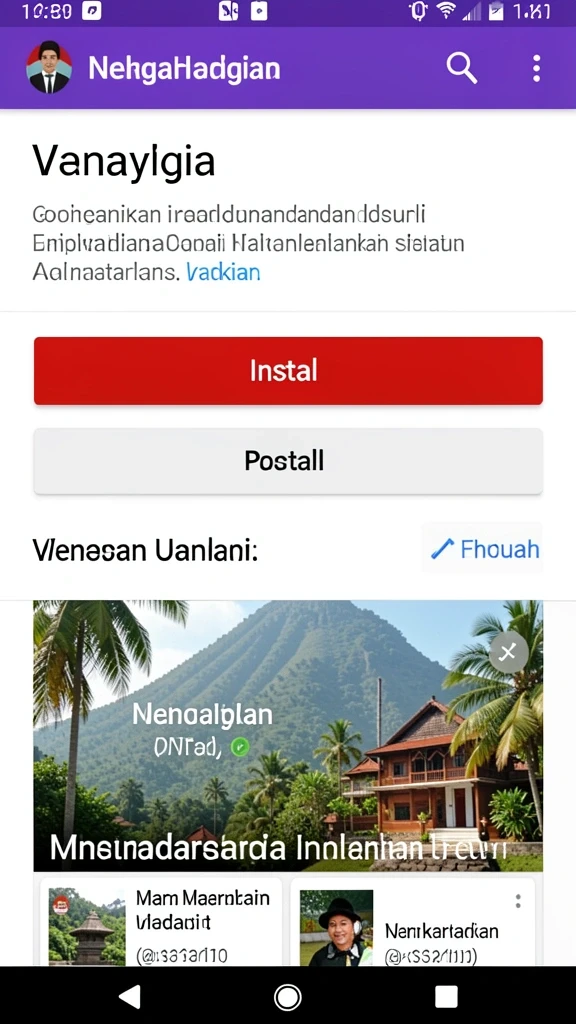 Pengaturan grafis yang indah dan berwarna-warni.