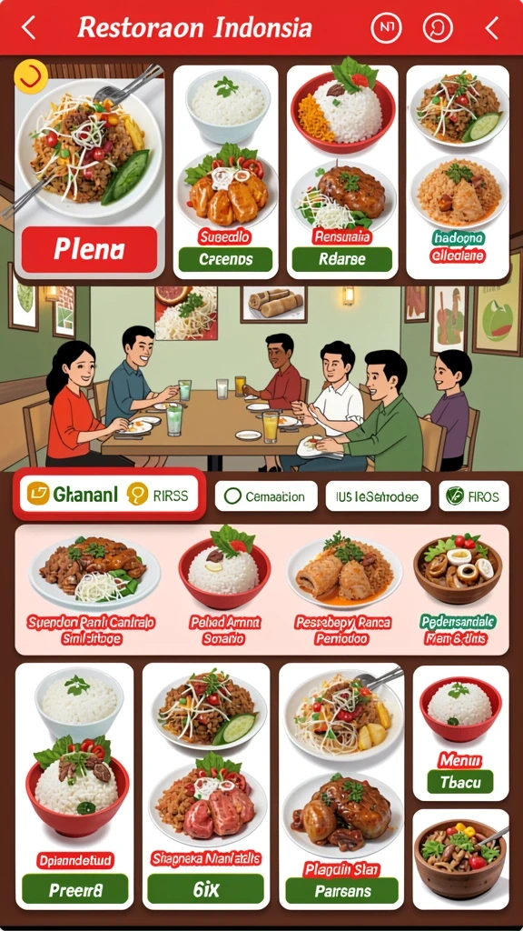 Tampilan antarmuka yang menarik dan intuitif.