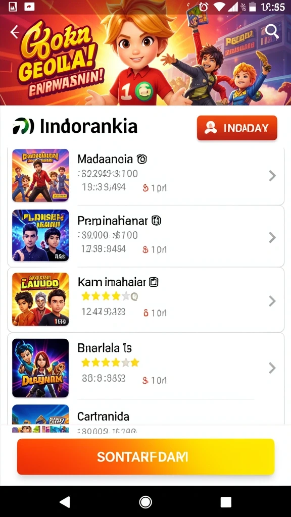 Gameplay yang seru dengan tantangan menarik.