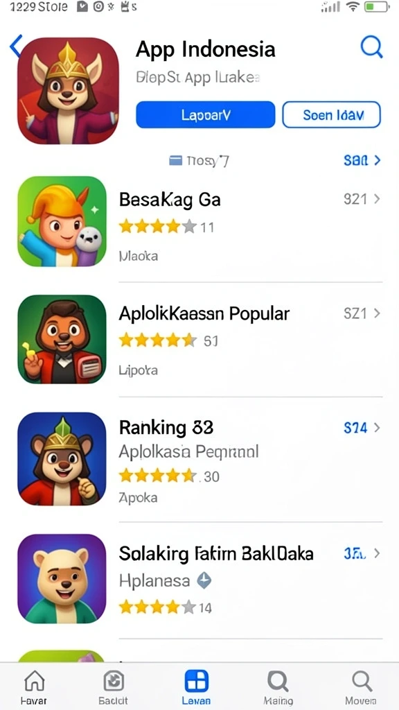 Tampilan antarmuka pengguna yang menarik dan intuitif.