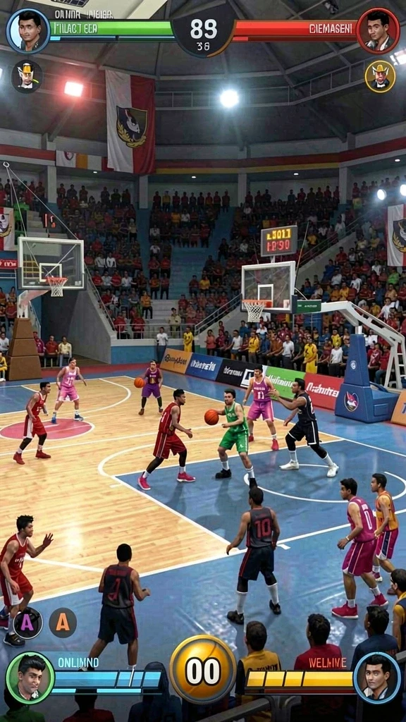 Mode multiplayer yang seru dan interaktif.