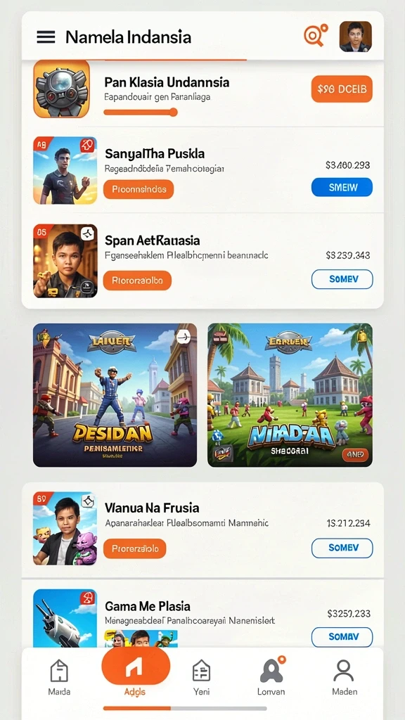 Grafis keren yang bikin betah bermain.