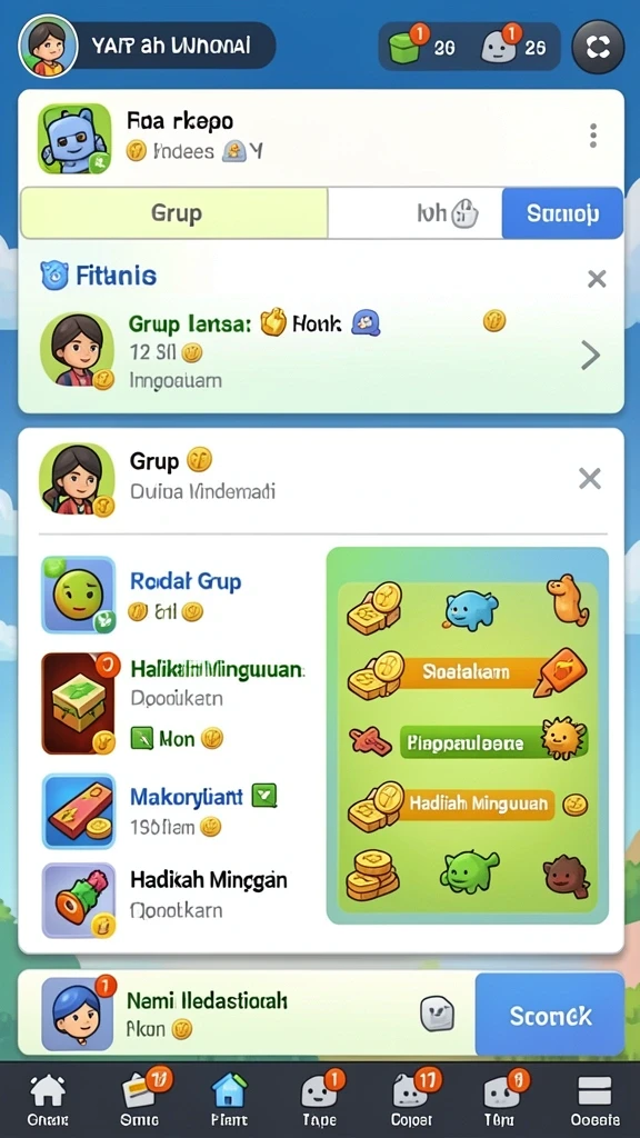 Level baru yang menantang dan seru.