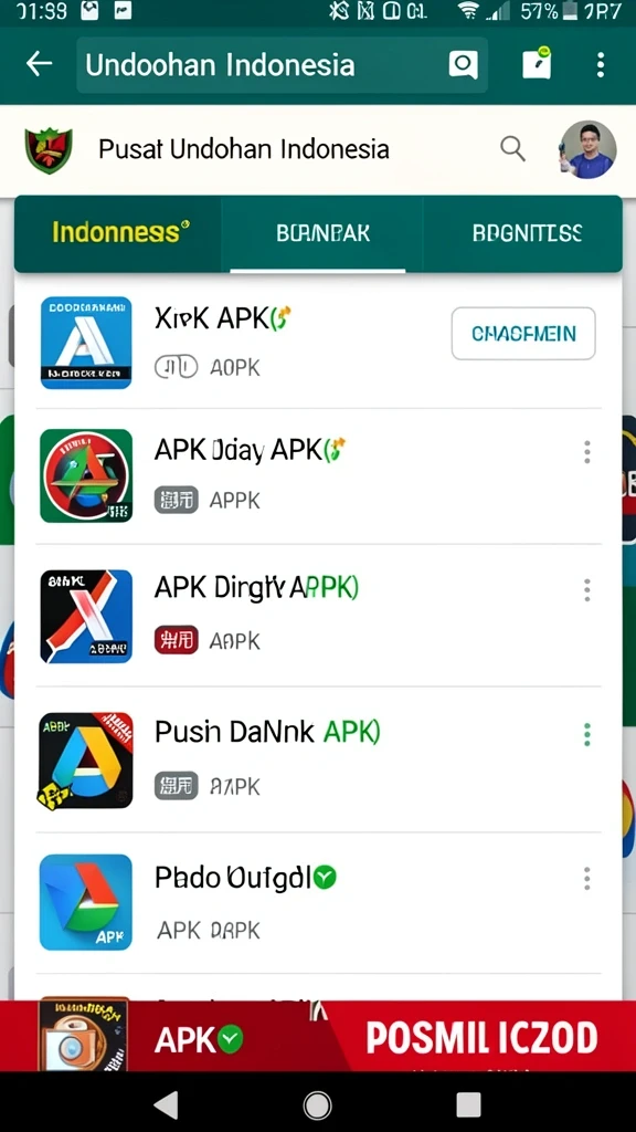 Screenshot menunjukkan karakter utama sedang beraksi.