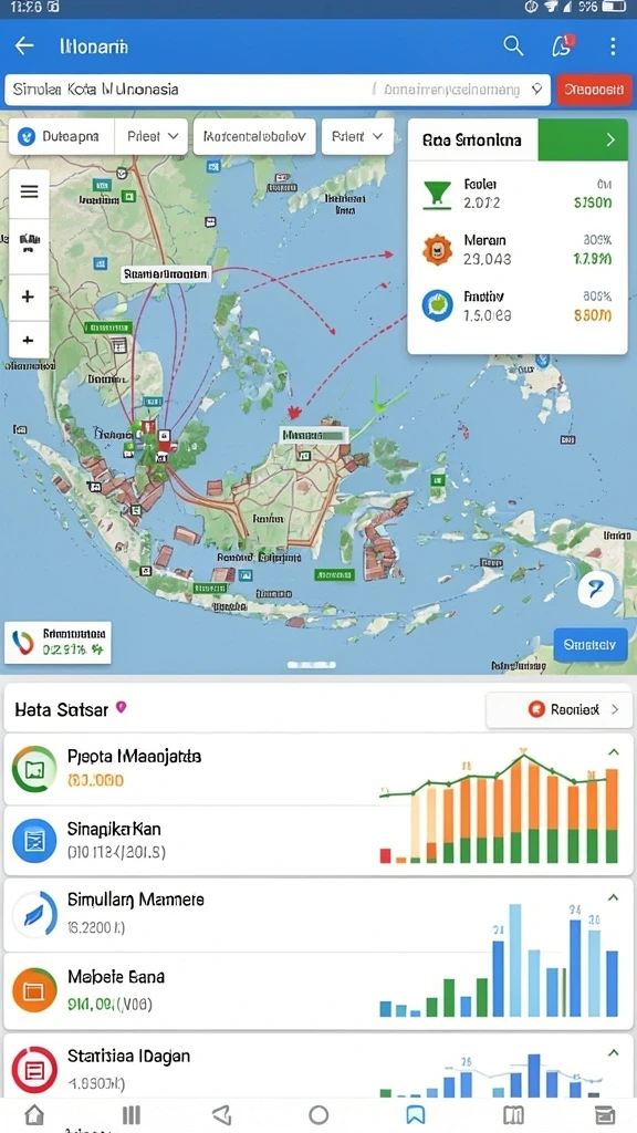 Tampilan grafis yang memukau dalam game LEDAKGG.