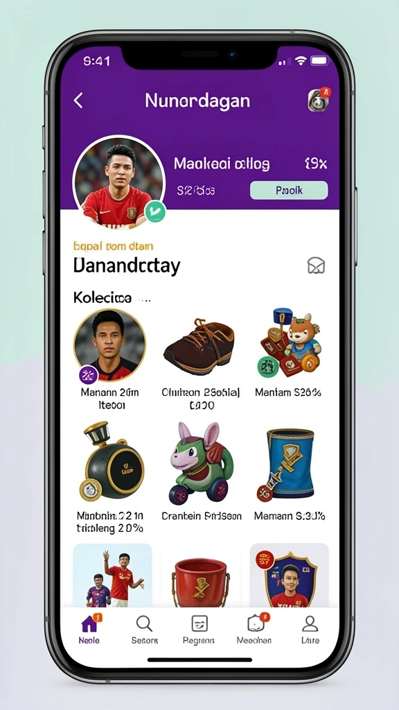 Karakter unik dengan kemampuan spesial dan beragam.