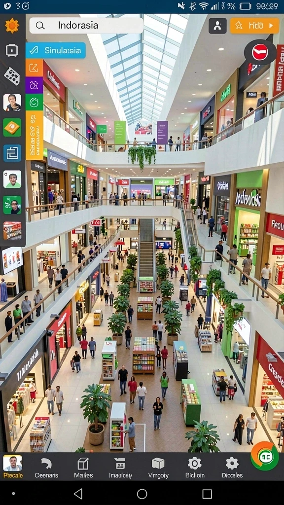 Berbagai karakter dengan desain unik dan menarik.