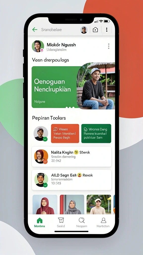Tampilan antarmuka yang sederhana dan ramah pengguna.