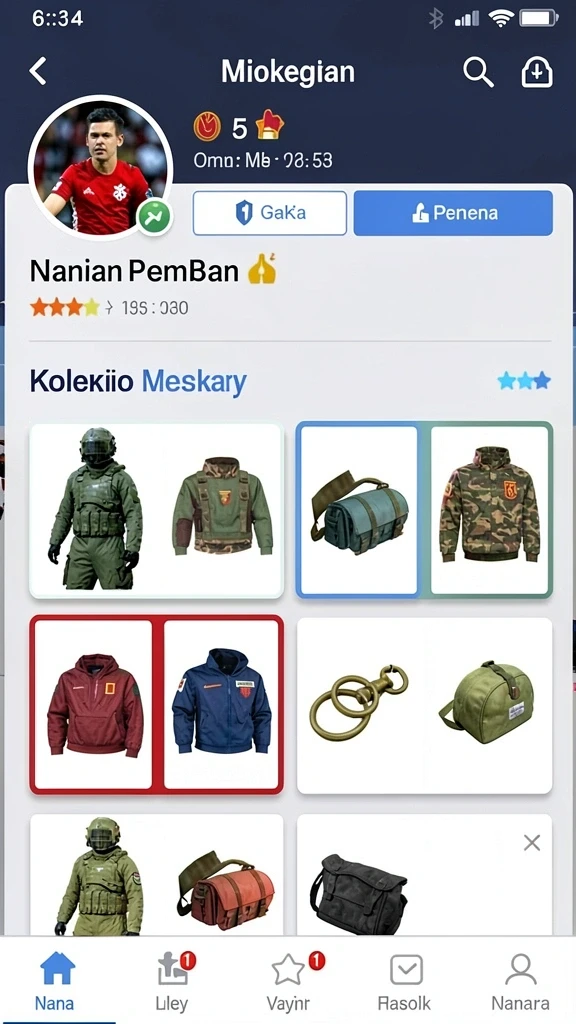 Tampilan awal yang menarik dan penuh warna.
