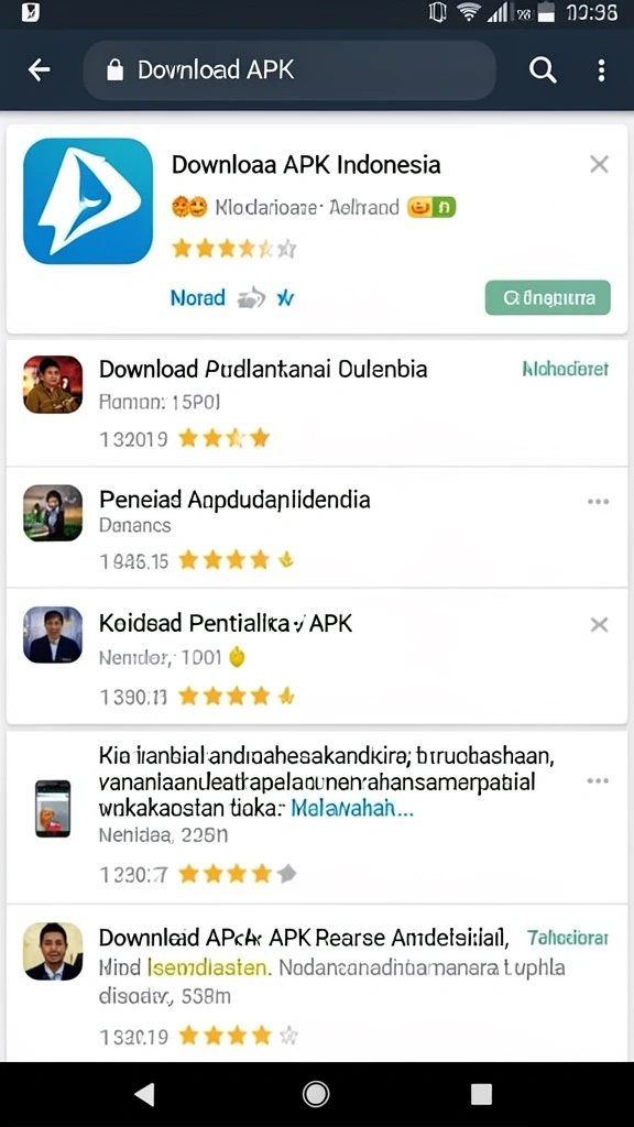 Tampilan interface yang menarik dan user-friendly.