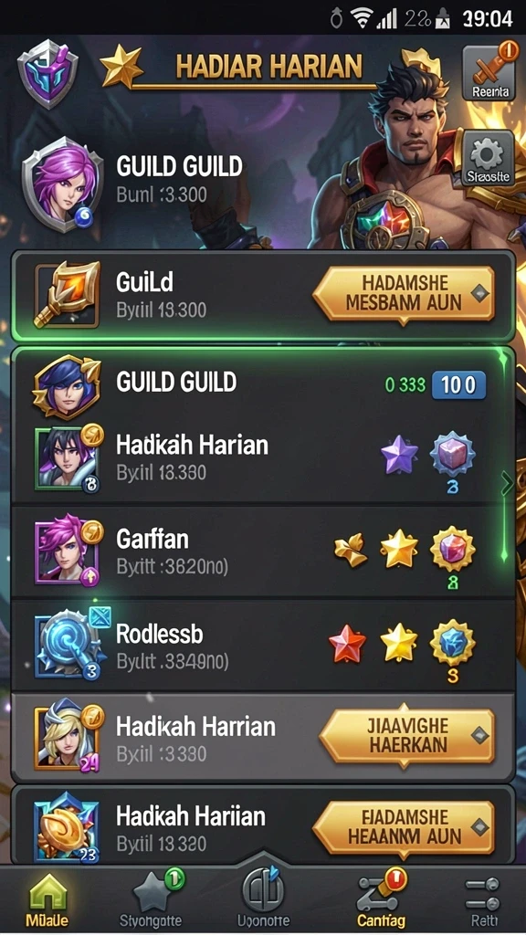 Tampilan utama game OKIDR yang menarik.