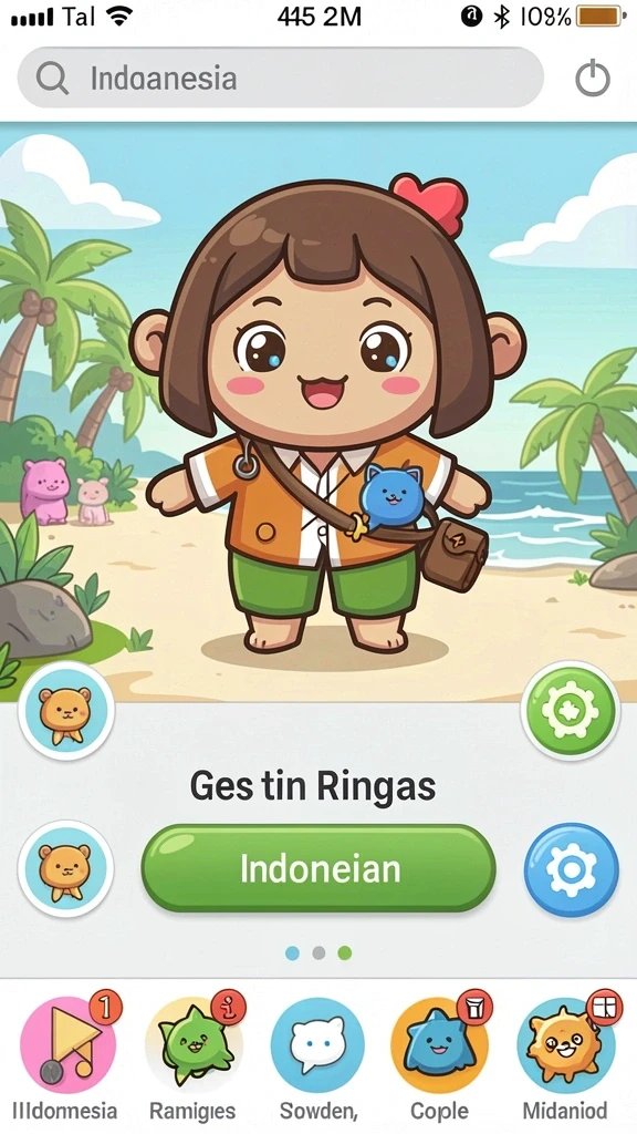 Berbagai mode permainan yang seru dan menantang.