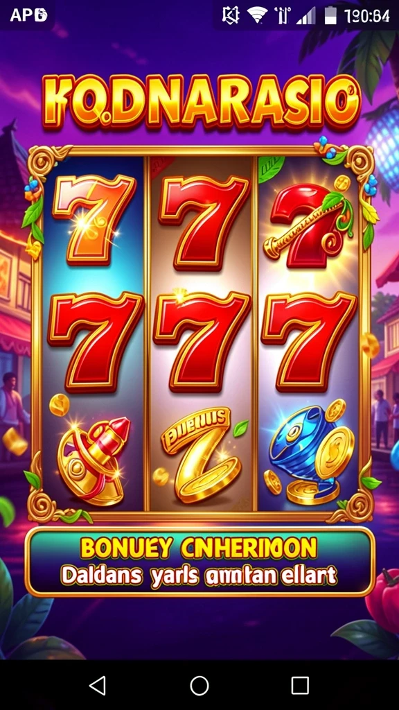 Screenshot aplikasi RAJA132 menampilkan grafis memukau dan gameplay seru.