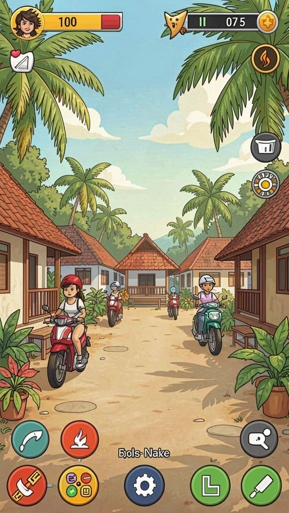 Momen seru dalam mode multiplayer RPWIN1.