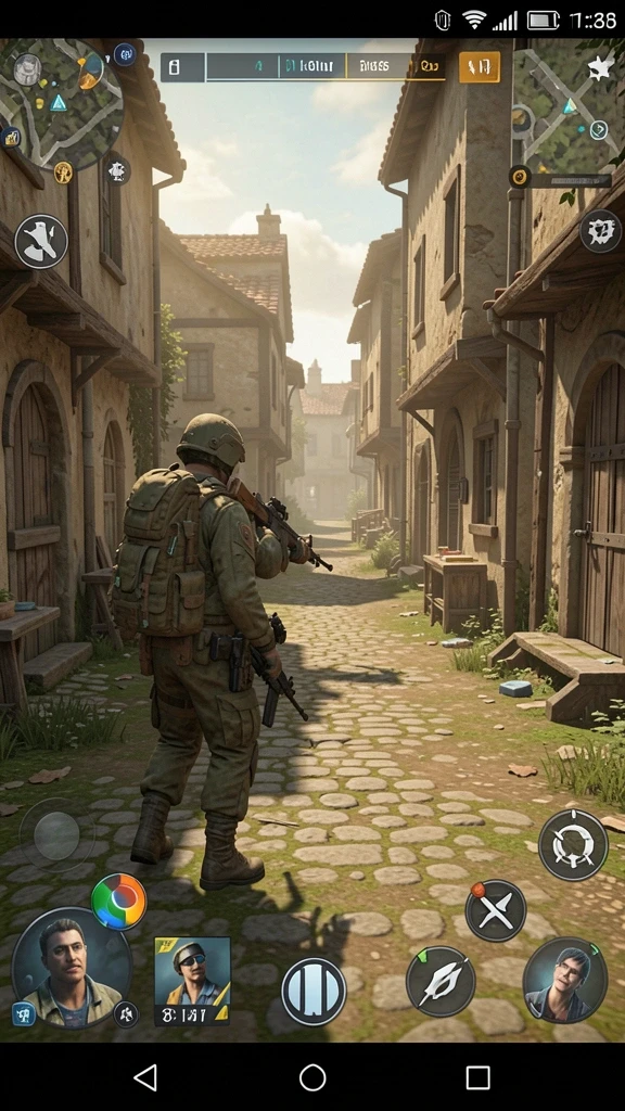 Tampilan awal yang menarik dengan dunia fantasi.