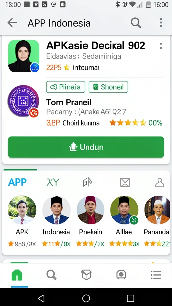 Berbagai karakter unik yang dapat dimainkan.