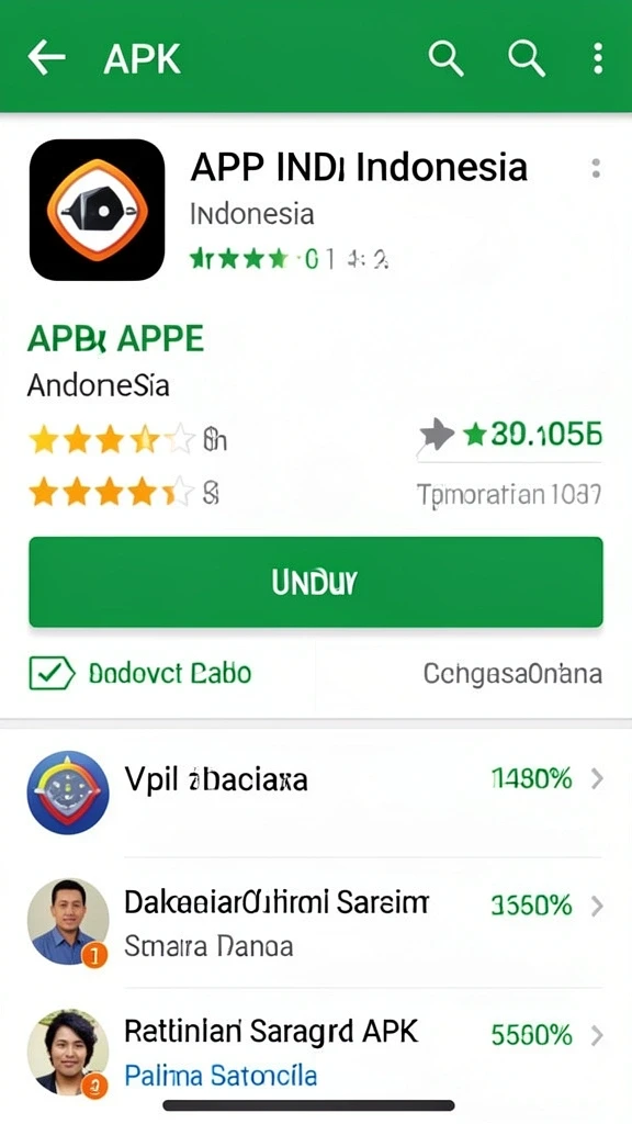 Tampilan antarmuka yang intuitif dan mudah dipahami.