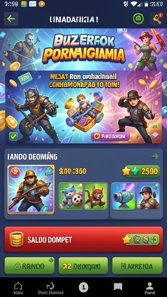 Screenshot menampilkan salah satu level yang menakjubkan.