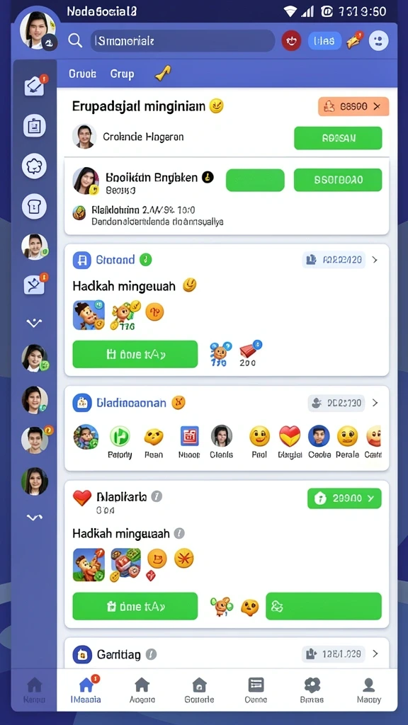 Fitur notifikasi yang membantu pengguna tetap update.